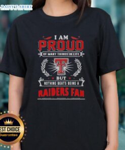 Alt Text: Texas Tech Red Raiders fan ladies tee showcasing pride in being part of the Texas Tech community and sports culture.