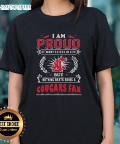 Washington State Cougars fan ladies tee showcasing pride in school spirit and love for college football culture.