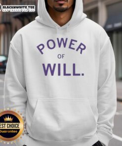 Funny Power of Will Hornseth hoodie featuring a playful design, perfect for motivational wear and casual outings.