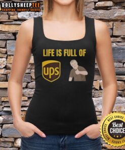 Funny Life is Full of Ups and Downs Tank Top featuring a playful design and vibrant colors for casual wear.