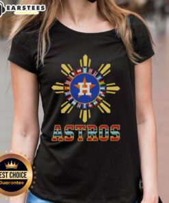 Awesome 2025 Houston Astros baseball tee for Hispanic ladies featuring vibrant team colors and stylish design.
