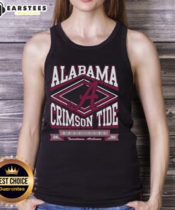 Awesome Alabama Crimson Tide heater tank top featuring bold team colors and logo, perfect for game day or casual wear.