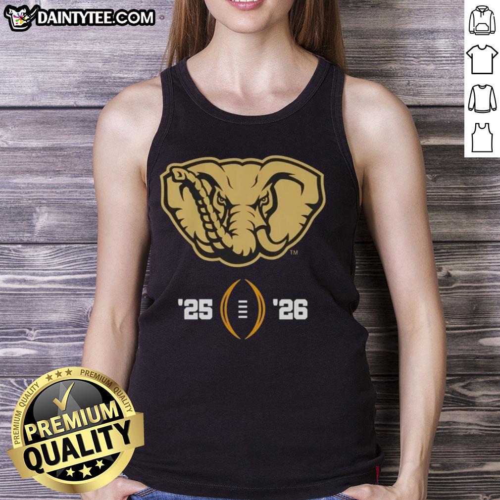 awesome-alabama-crimson-tide-ncaa-college-football-playoff-2025-2026-big-al-mascot-logo-tank-top Awesome Alabama Crimson Tide NCAA college football playoff 2025-2026 Big Al mascot logo tank top for fans.
