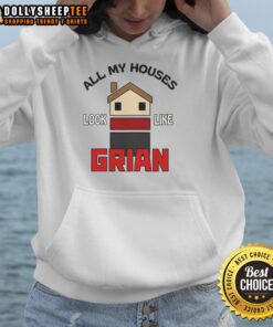 Awesome All My Houses Look Like Grian Hoodie design featuring vibrant colors and playful Minecraft-inspired graphics.