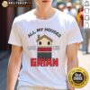 Awesome All My Houses Look Like Grian T-Shirt featuring Grian's iconic building style in a stylish design.