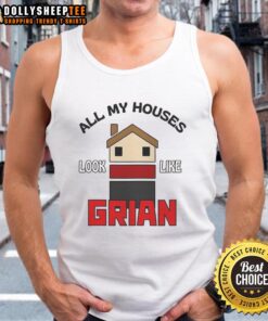 Grian-inspired tank top featuring a vibrant design, perfect for fans of Awesome-All-My-Houses-Look-Like style.