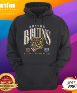 Vintage Boston Bruins hoodie featuring a classic crease design, perfect for fans and collectors of hockey apparel.