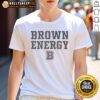 Awesome Brown Bears Brown Energy B Logo T-Shirt featuring a bold bear logo on a stylish brown tee.