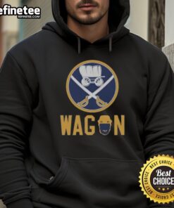 Awesome Buffalo Sabres Absolute Wagon Hoodie featuring team colors and logo, perfect for fans and game days.