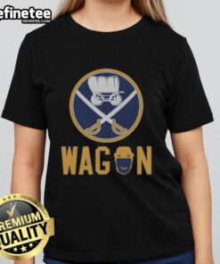 Awesome Buffalo Sabres Absolute Wagon Ladies Tee showcasing team pride with stylish design for female fans.