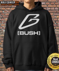 Awesome Bush Gaming Logo Hoodie featuring a vibrant design and comfortable fit for gamers.