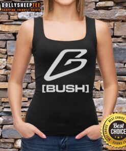 Awesome Bush Gaming Logo Tank Top featuring a vibrant design perfect for gaming enthusiasts and casual wear.