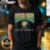 Awesome California Golden Seals Vintage Sweep Down T-Shirt featuring retro design and vibrant colors, perfect for hockey fans.