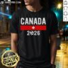 Awesome Canada 2026 Classic Canadian Soccer Fan T-Shirt featuring vibrant graphics celebrating soccer pride in Canada.