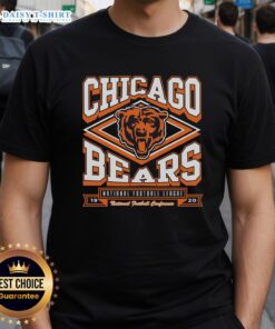 Alt Text: Awesome Chicago Bears Heater T-Shirt featuring bold team logo and vibrant colors, perfect for fans and game day wear.
