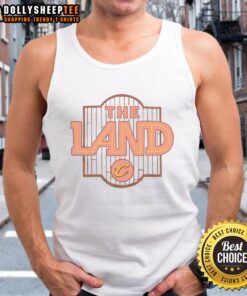 Alt Text: Cleveland Cavaliers City Edition 2025 tank top featuring bold graphics and vibrant colors, perfect for fans.
