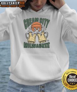 Awesome Cream City Milwaukee Hoodie featuring a stylish design, perfect for showing local pride and staying cozy.