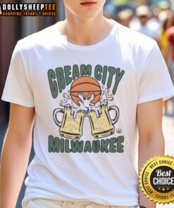 Awesome Cream City Milwaukee T-Shirt featuring a stylish design and vibrant colors, perfect for Milwaukee fans.
