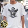 Awesome Dallas Cowboys mascot in a beanie and sunglasses, showcasing a fun T-shirt design for fans.