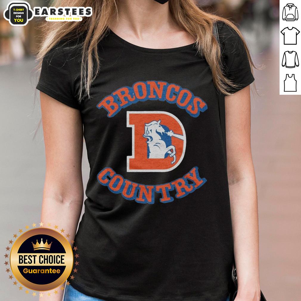 awesome-denver-broncos-country-ladies-tee Awesome Denver Broncos Country ladies tee featuring vibrant team colors and logo, perfect for female fans.