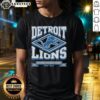 Awesome Detroit Lions Heater T-Shirt featuring bold graphics and a comfortable fit, perfect for game day attire.