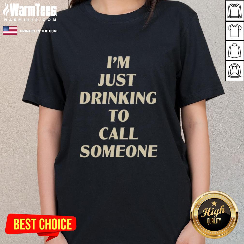 awesome-drinking-to-call-someone-ladies-tee Awesome Drinking to Call Someone Ladies Tee featuring a fun graphic design for casual wear and social gatherings.