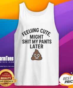 Awesome feeling cute tank top with humorous quote, perfect for casual wear and fun outings.
