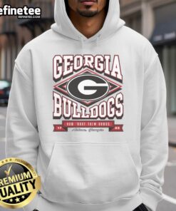 Awesome Georgia Bulldogs hoodie featuring 'How Bout Them Dawgs' design, perfect for fans and game day wear.