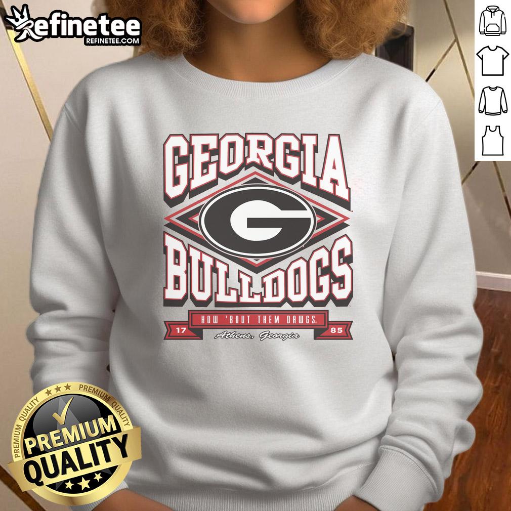 awesome-georgia-bulldogs-how-bout-them-dawgs-1785-sweatshirt Awesome Georgia Bulldogs How Bout Them Dawgs 1785 Sweatshirt in red, showcasing team pride and spirit for fans.