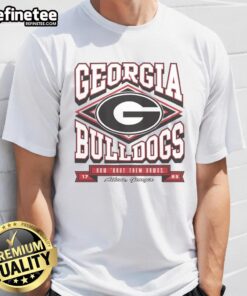 Alt Text: Awesome Georgia Bulldogs How 'Bout Them Dawgs 1785 T-Shirt featuring bold team colors and logo, perfect for fans.