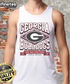 Awesome Georgia Bulldogs How Bout Them Dawgs 1785 tank top featuring bold team colors and logo, perfect for fans.