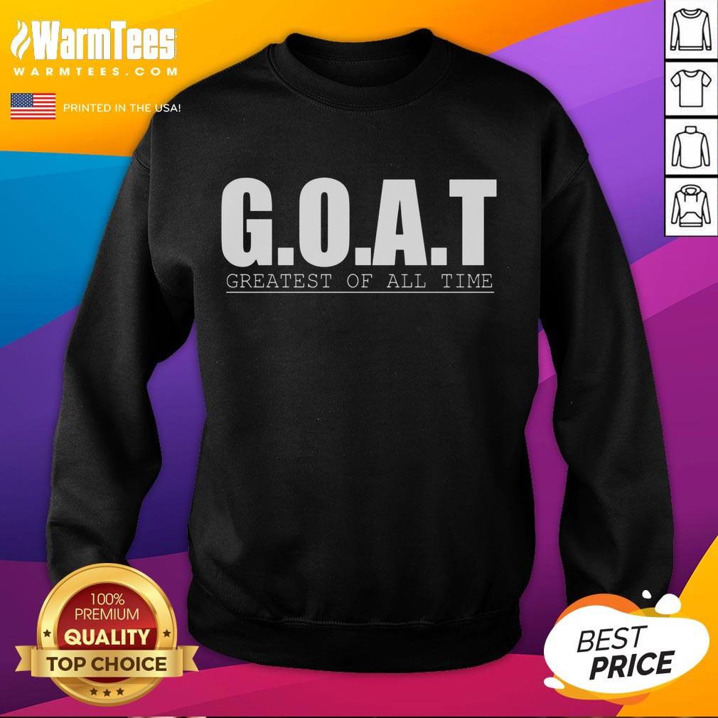 awesome-goat-greatest-of-all-time-polo-sweatshirt Awesome Goat Greatest Of All Time Polo Sweatshirt in stylish design, perfect for casual wear and goat lovers.
