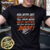 Chicago Bears T-Shirt featuring 'Awesome Good Better Best' slogan, perfect for fans and sports enthusiasts.