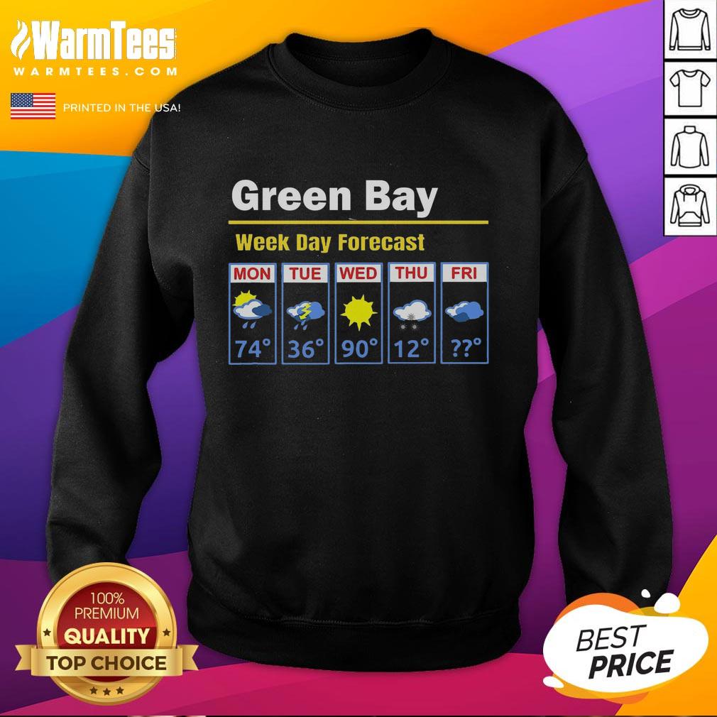 awesome-green-bay-erratic-5-day-weather-forecast-sweatshirt Awesome Green Bay Erratic 5-Day Weather Forecast Sweatshirt with vibrant design and cozy fit for weather enthusiasts.
