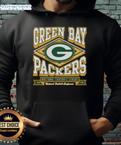 Alt Text: Awesome Green Bay Packers heater hoodie featuring a vibrant design, ideal for fans to stay warm during games.