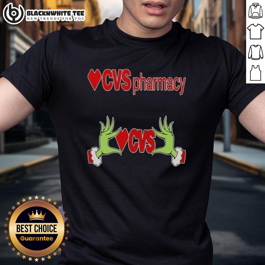 Awesome Grinch Hands Love Cvs Pharmacy Christmas T Shirt Awesome Grinch Hands Love CVS Pharmacy Christmas T-Shirt design featuring festive colors and holiday spirit.