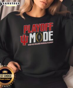 Alt Text: Awesome Indiana Hoosiers Built To Be Champions 2025 sweatshirt featuring team colors and logo, perfect for fans.