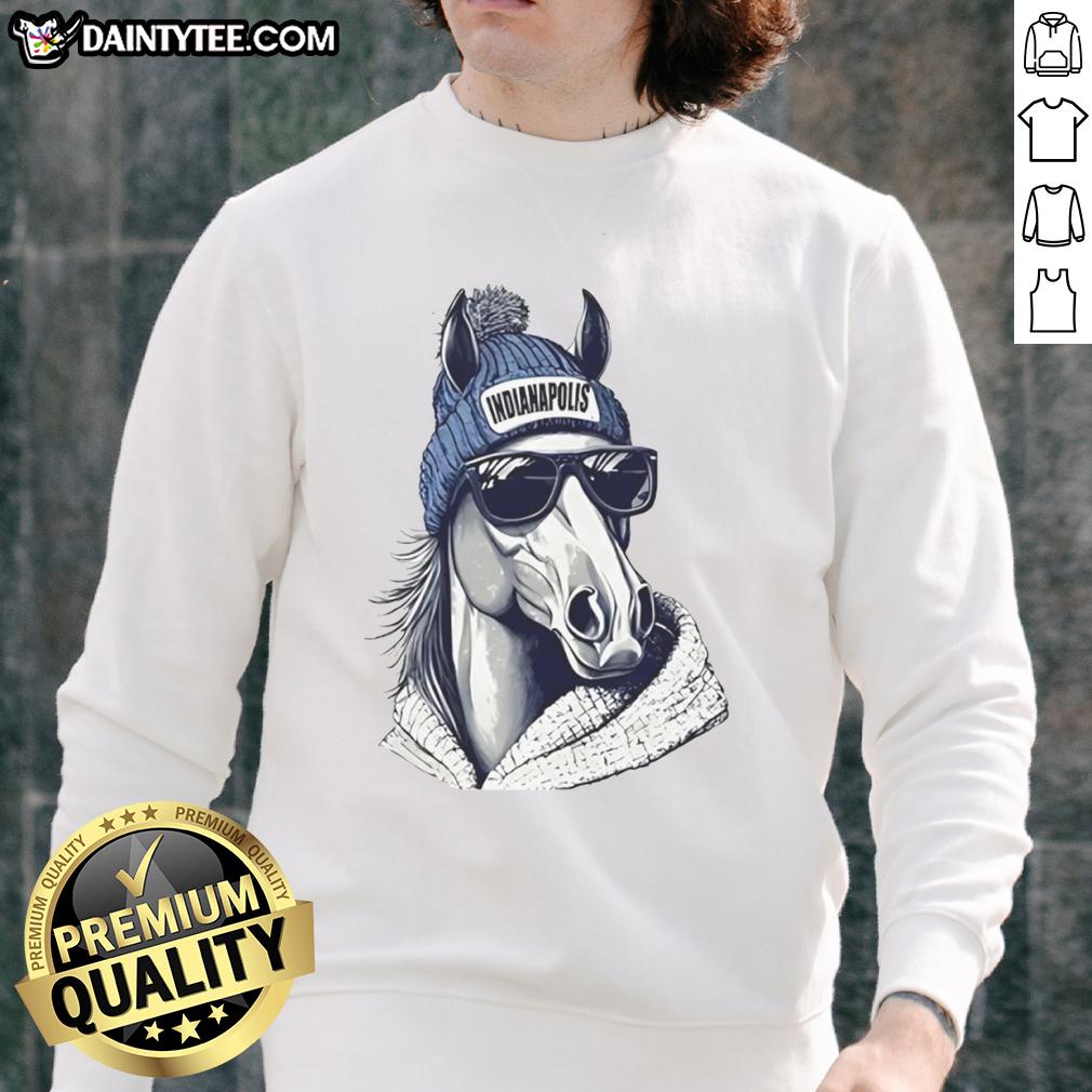 awesome-indianapolis-colts-mascot-wearing-a-beanie-and-sunglasses-sweatshirt Awesome Indianapolis Colts mascot in a beanie and sunglasses, wearing a sweatshirt and showcasing team spirit.