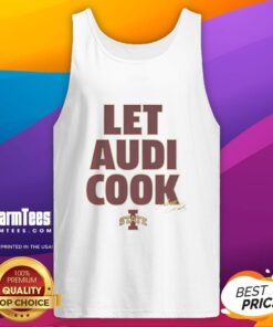 Awesome Iowa State Cyclones Let Audi Cook tank top featuring vibrant colors and team logo for fans and athletes.