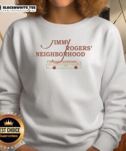 Alt Text: Awesome Jimmy Rogers Neighborhood gold sweatshirt featuring a stylish design perfect for casual wear.