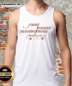 Awesome Jimmy Rogers Neighborhood gold tank top displayed on a stylish background, perfect for summer fashion.
