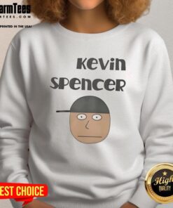 Awesome Kevin Spencer character sweatshirt featuring vibrant graphics and cozy design, perfect for fans and casual wear.