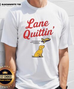 Awesome Lane Kiffin football coach t-shirt featuring a dog and plane design, perfect for fans of Lane Quittin' Kiffin.