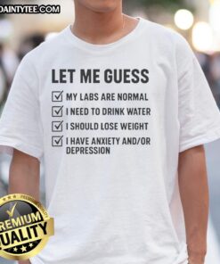 Awesome Let Me Guess Labs Are Normal T-Shirt featuring a stylish graphic design for lab enthusiasts and dog lovers.