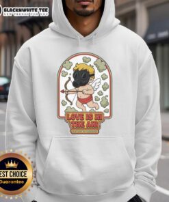 Awesome Love Is In The Air Gas Clouds Hoodie featuring vibrant gas cloud graphics and a stylish design for casual wear.