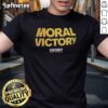 Awesome Moral Victory Cricket Unfiltered T-Shirt featuring a bold design for cricket enthusiasts and fans.
