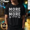 Awesome More Ultramarines More Often T-Shirt featuring vibrant design ideal for Warhammer 40K fans and collectors.