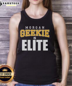 Awesome Morgan Geekie Elite Short Shift Tank Top featuring stylish design and vibrant colors for a trendy look.