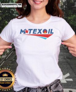 Awesome Mtex Oil Landman Logo Ladies Tee featuring a stylish design perfect for oil industry enthusiasts.