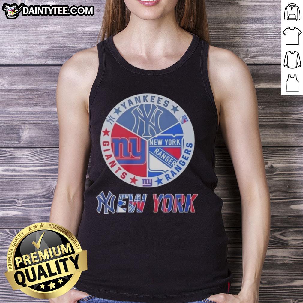 awesome-new-york-yankees-new-york-rangers-new-york-giants-mashup-logo-tank-top Awesome New York Yankees, Rangers, Giants mashup logo tank top featuring iconic team colors and designs.
